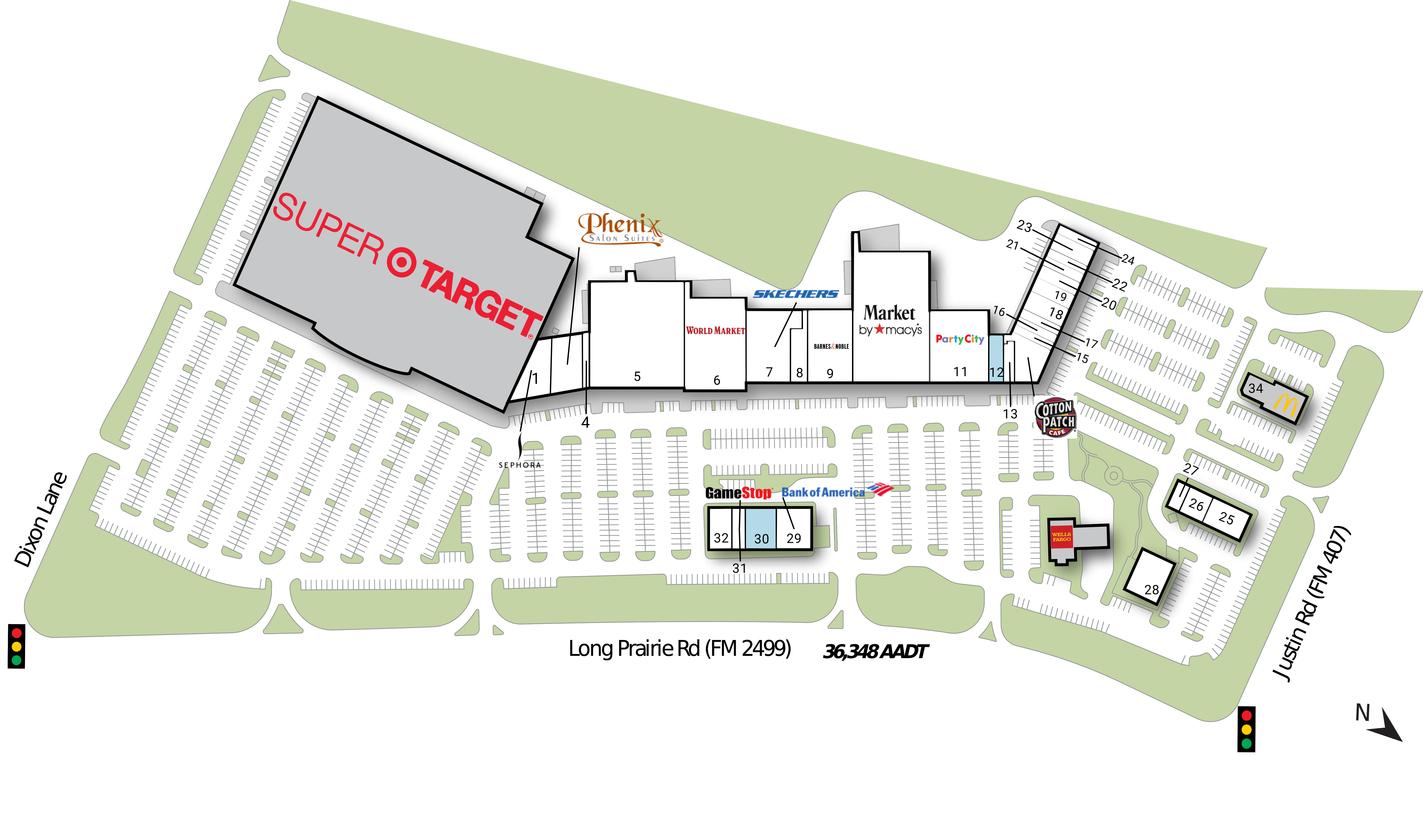 Flower Mound Tx Highlands Of Flower Mound The Retail Space Inventrust